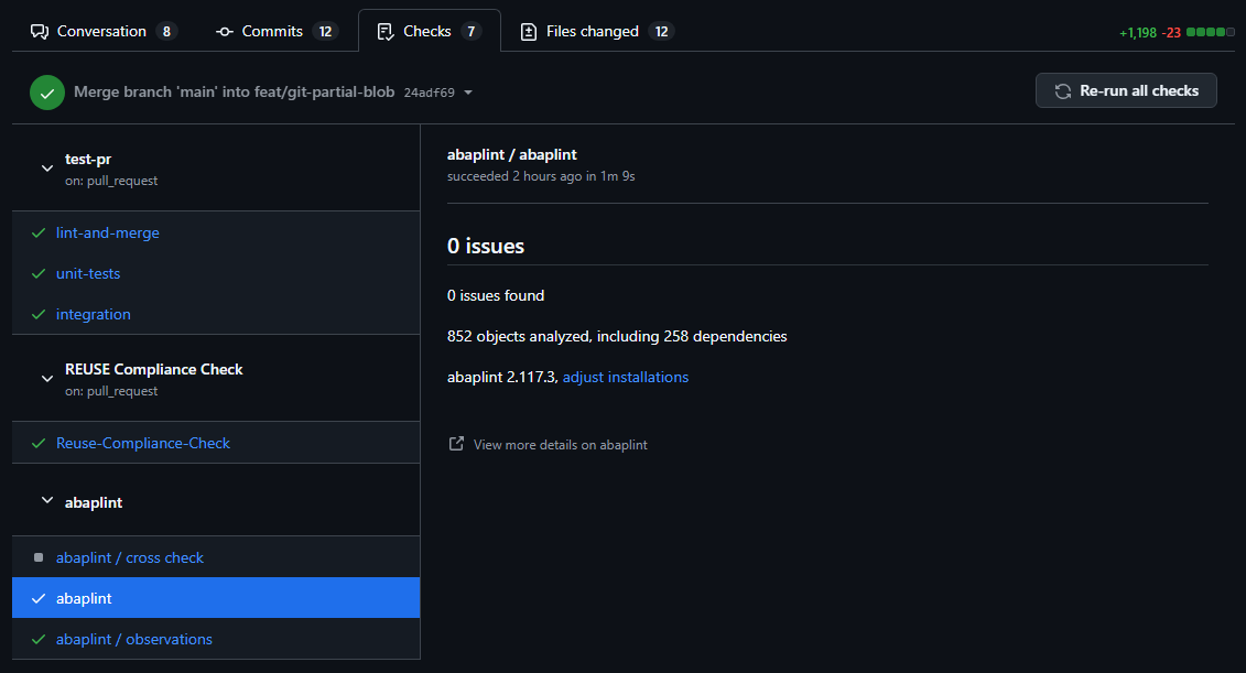 GitHub Action Success